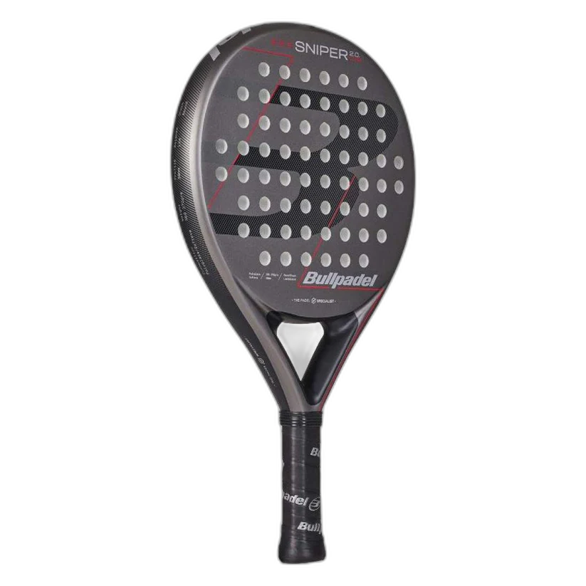 BULLPADEL SNIPER 2.0 CONTROL DARK GRAY 2026