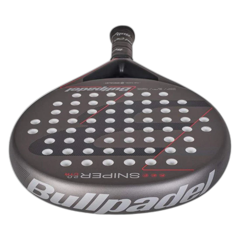 BULLPADEL SNIPER 2.0 CONTROL DARK GRAY 2026